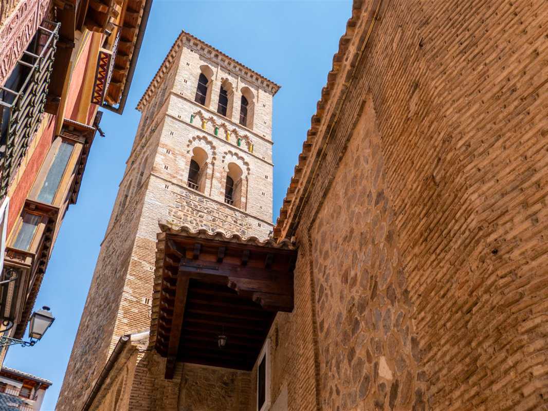 historische bauwerke, spanien, toledo, kirche, san tome