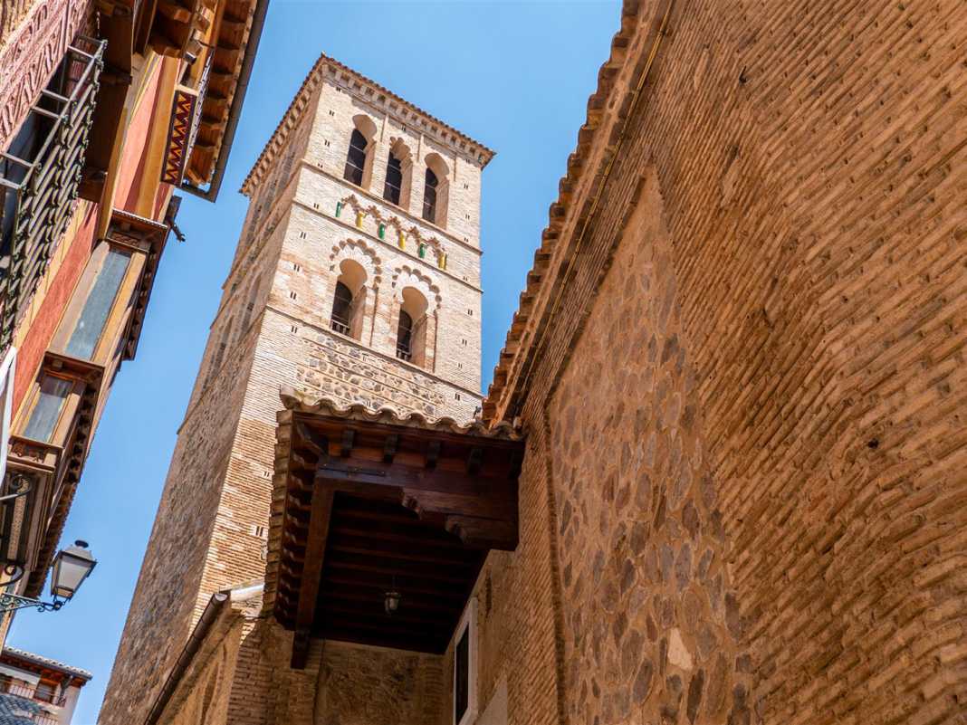 historische bauwerke, spanien, toledo, kirche, san tome