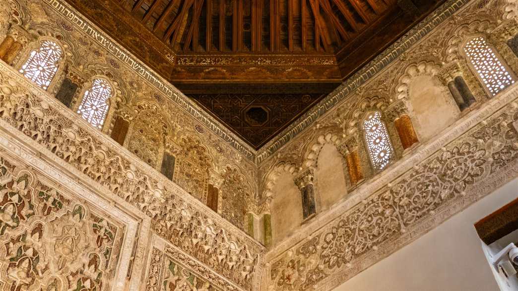 historische bauwerke, spanien, toledo, synagoge, el transito