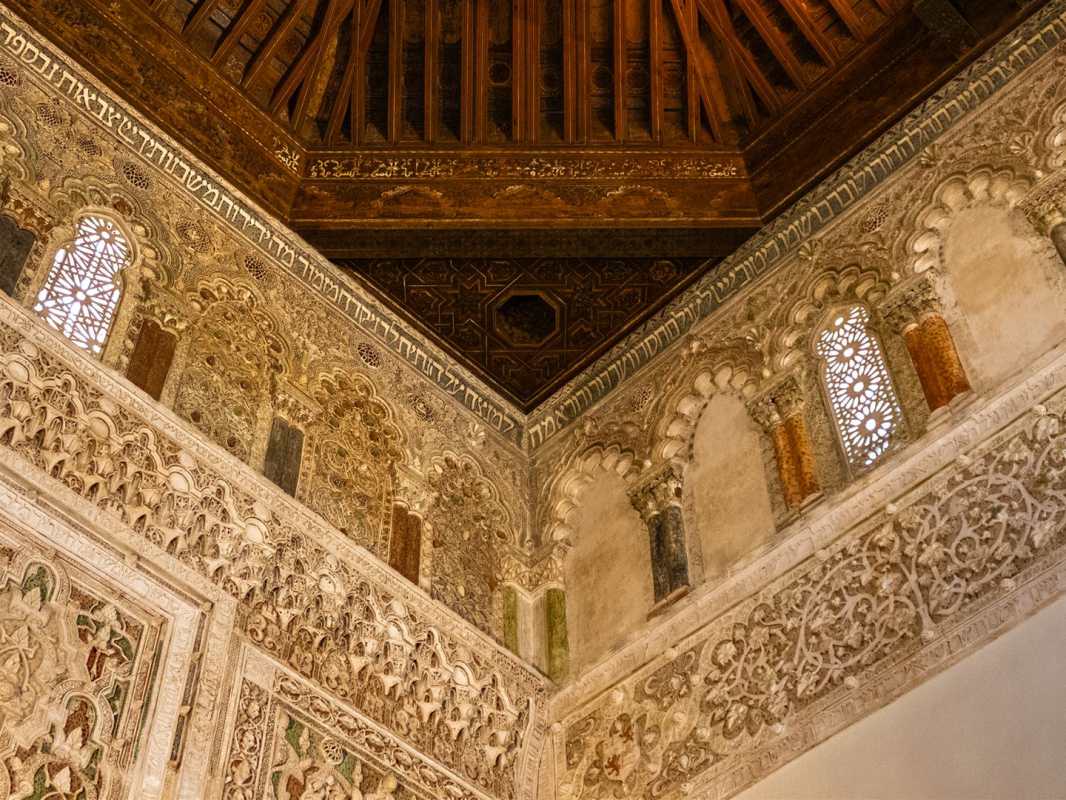 historische bauwerke, spanien, toledo, synagoge, el transito