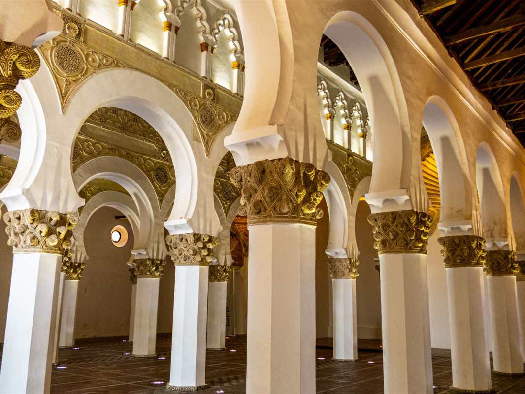 historische bauwerke, spanien, toledo, synagoge, kirche, museum, Santa María la Blanca, Synagoge Ibn Shushan