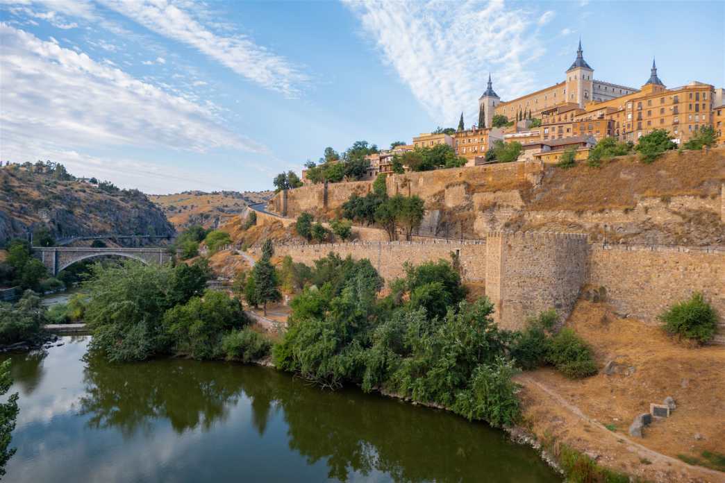 historische bauwerke, spanien, toledo