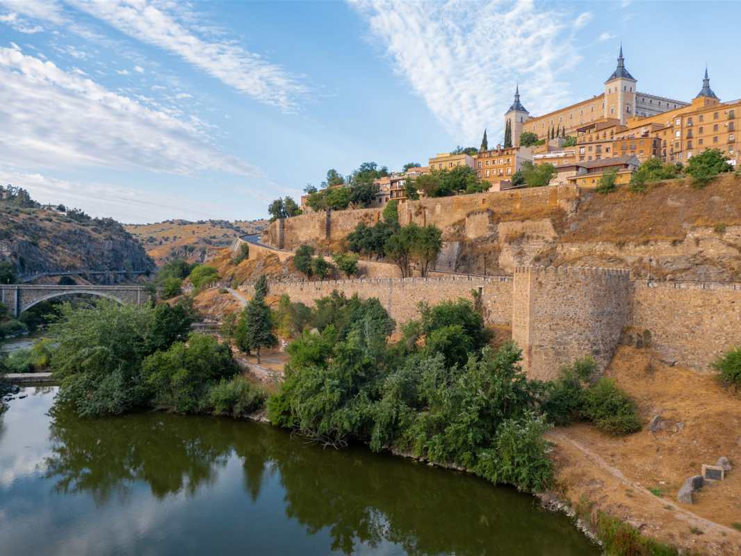 historische bauwerke, spanien, toledo