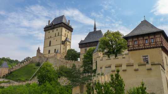 Historische Bauwerke, Karlstejn, Tschechien, Burg
