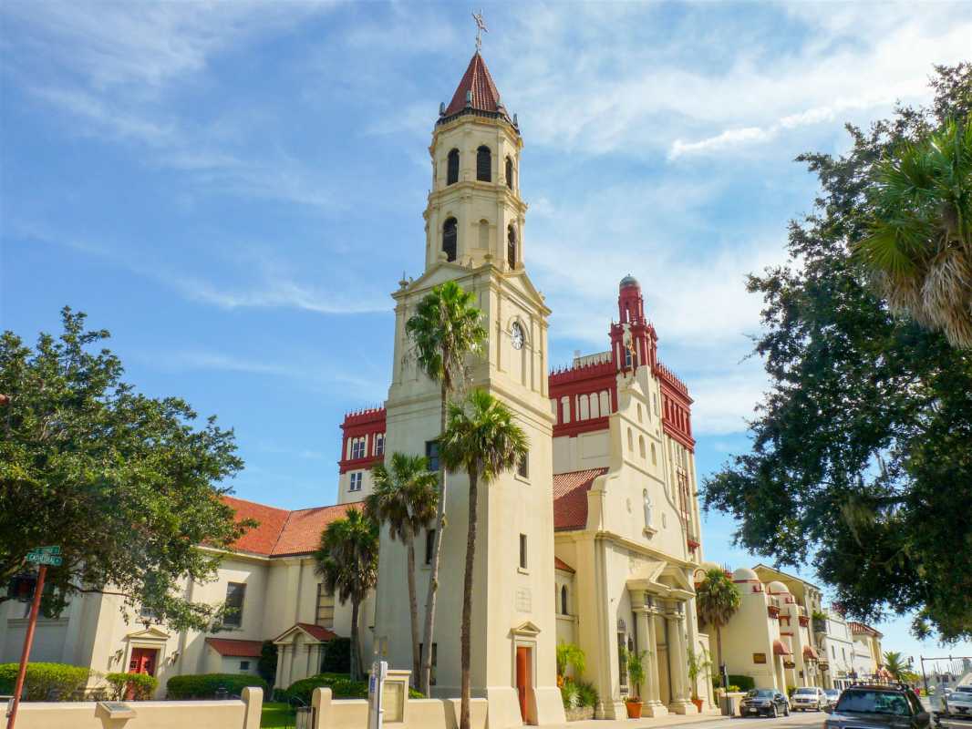 Historische Bauwerke, usa, St. Augustin, Kathedrale, Sehenswürdigkeiten