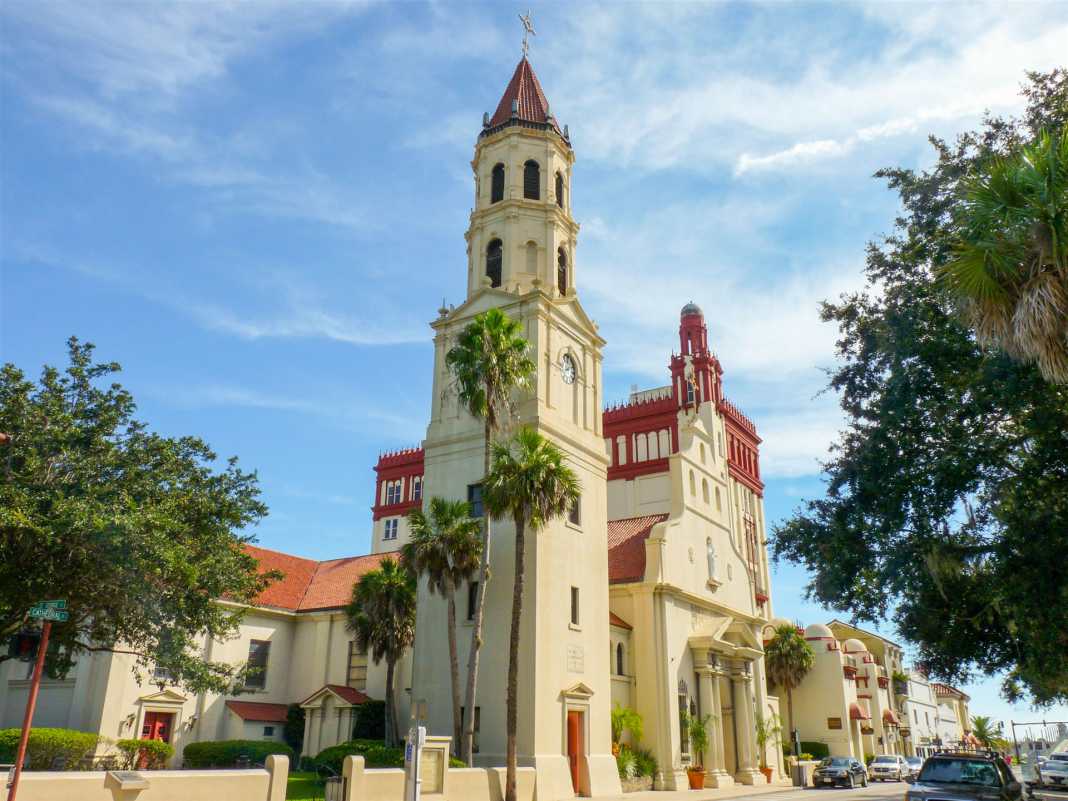 Historische Bauwerke, usa, St. Augustin, Kathedrale, Sehenswürdigkeiten