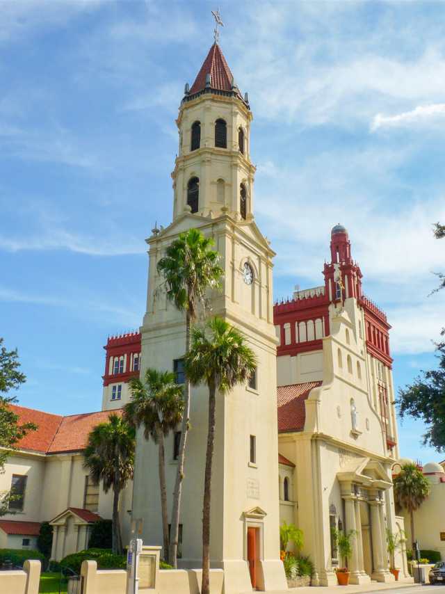 Historische Bauwerke, usa, St. Augustin, Kathedrale, Sehenswürdigkeiten